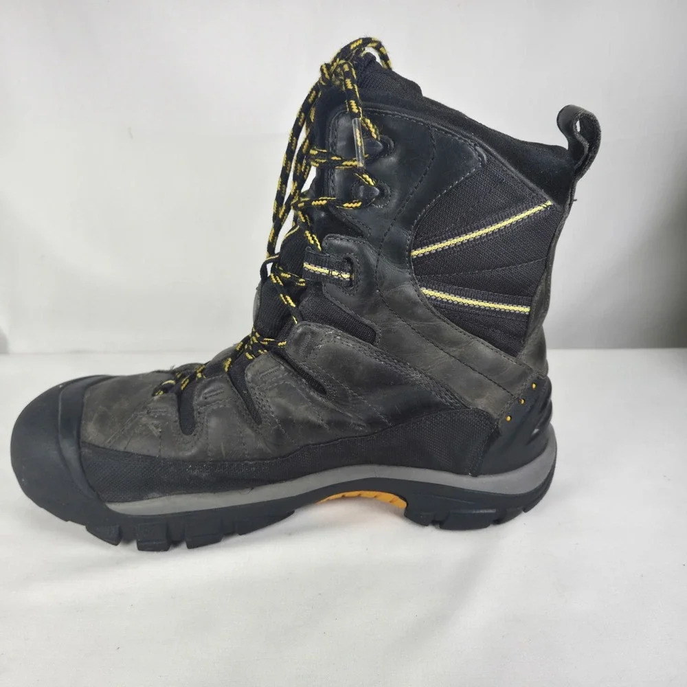 Keen Summit County 450g Insulated Toe Warm Boots Mens 11.5 Dark Gray Waterproof
